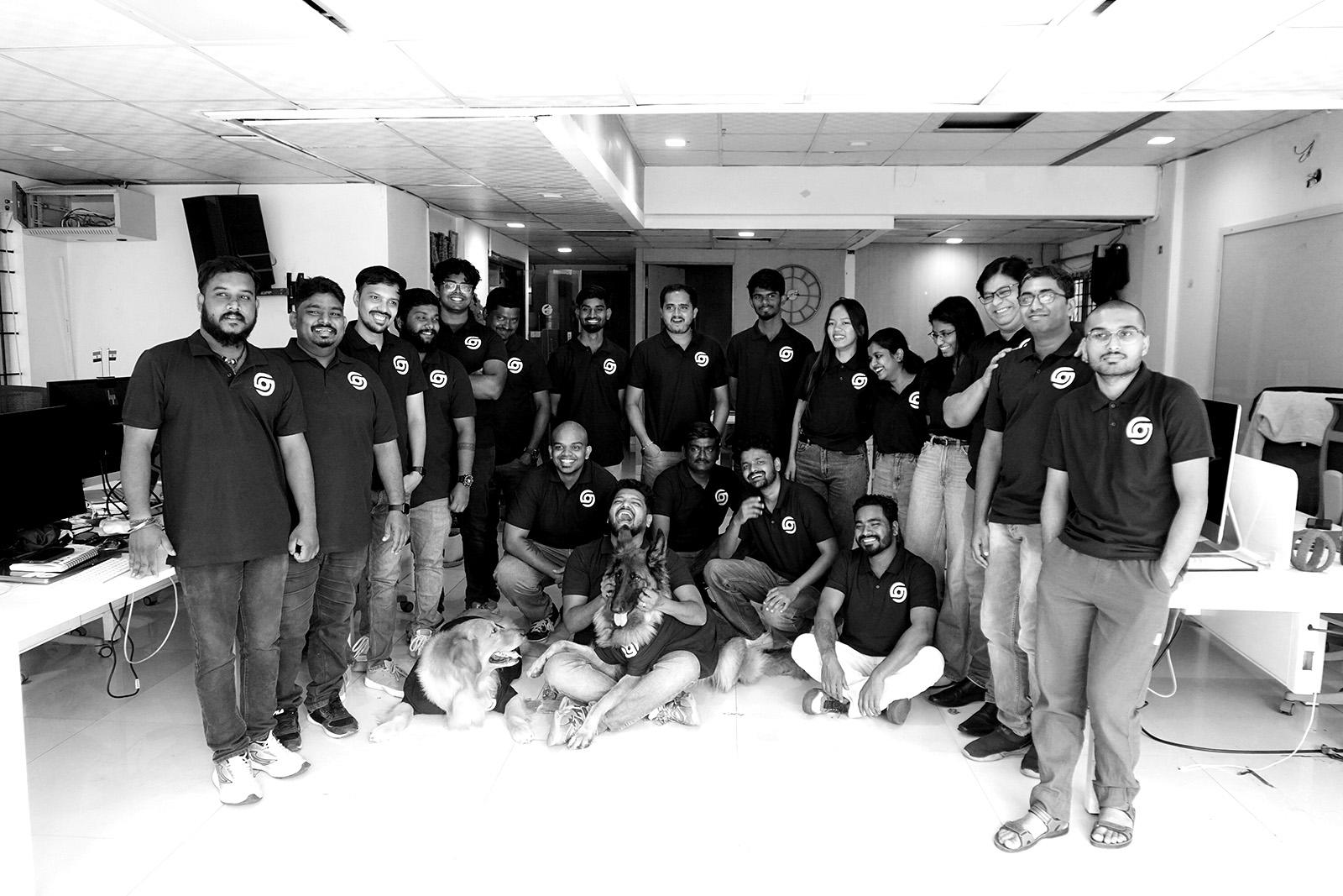 Modern SPURGE RENTALS operations with teams and laptops